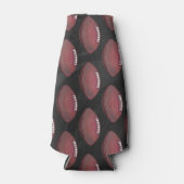 Patroon met geschilderd Football Flesjeskoeler (Voorkant)