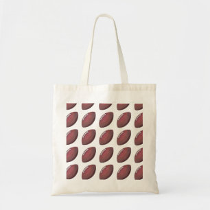 Patroon met geschilderd Football Tote Bag