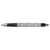 Patroon met geverfde bloemen pen (Voorkant)