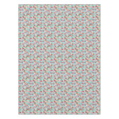 Patroon met geverfde bloemen tafelkleed (Voorkant)