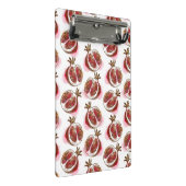 Patroon met granaatappel mini klembord (Schuin)