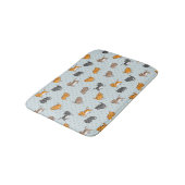 patroon met grappige katten badmat (Gekanteld)