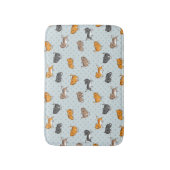 patroon met grappige katten badmat (Voorkant Verticaal)