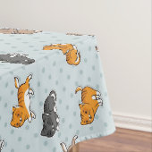 patroon met grappige katten tafelkleed (Voorbeeld)