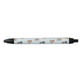 patroon met grappige katten zwarte inkt pen (Voorkant)