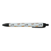 patroon met grappige katten zwarte inkt pen (Bodem)