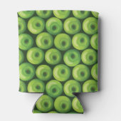 Patroon met groene appels blikjeskoeler (Achterkant)