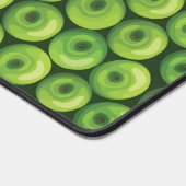 Patroon met groene appels bureaumat (Hoek)