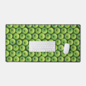 Patroon met groene appels bureaumat (Keyboard & Muis)