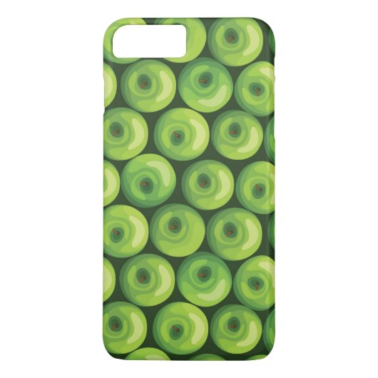Patroon met groene appels Case-Mate iPhone case (Achterkant)