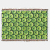 Patroon met groene appels deken (Voorkant)