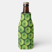 Patroon met groene appels flesjeskoeler (Fles Voorkant)