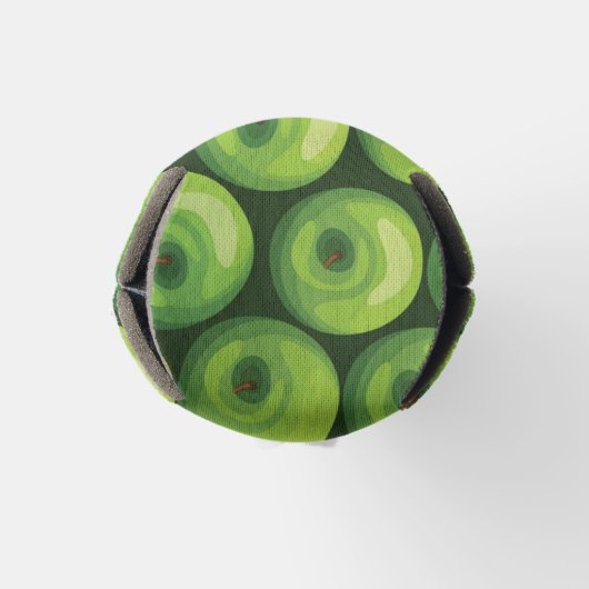Patroon met groene appels flesjeskoeler (Bodem)