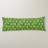 Patroon met groene appels lichaamskussen (Achterkant)