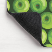Patroon met groene appels muismat (Hoek)