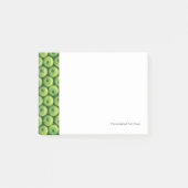 Patroon met groene appels post-it® notes (Voorkant)