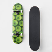 Patroon met groene appels skateboard (Voorkant)