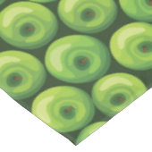 Patroon met groene appels tafelkleed (Gekanteld)