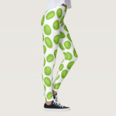 Patroon met groene olijven leggings (Rechts)