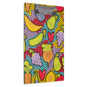 Patroon met groenten en fruit klembord (Rechts)