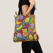 Patroon met groenten en fruit tote bag (Dichtbij)