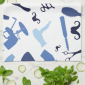 Patroon met haarsalon theedoek (Gevouwen)