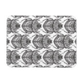 Patroon met handdoedel magneet (Horizontaal)