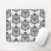 Patroon met handmatige balk muismat (Met muis)