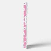 Patroon met hart en bloemen Case-Mate iPhone case (Achterkant / Rechts)