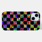 Patroon met het toetsenbord voor Paint Splatter Case-Mate iPhone Case (Achterkant (horizontaal))