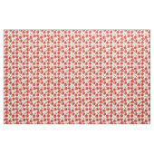 Patroon met het weefsel van rode appels stof (Yard (91,4 cm))