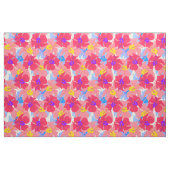 patroon met hibiscus stof (Fat Quarter)