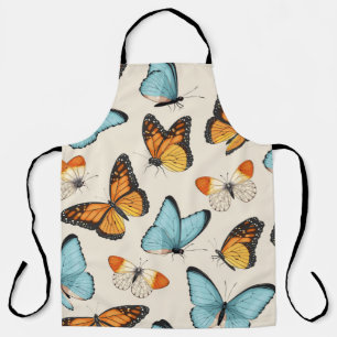 patroon met hoge gedetailleerde tropische butterf schort