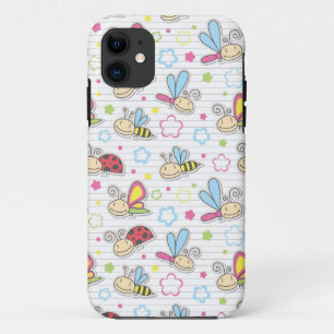 patroon met insecten Case-Mate iPhone case