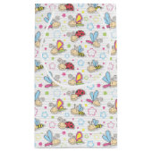 patroon met insecten klein cadeauzakje (Achterkant)