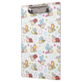 patroon met insecten klembord (Links)