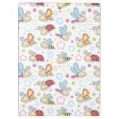 patroon met insecten klembord (Achterkant)