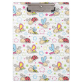 patroon met insecten klembord (Voorkant)