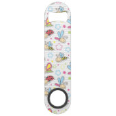 patroon met insecten speed flessenopener (Voorkant)