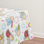 patroon met insecten tafelkleed (Voorbeeld)