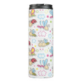 patroon met insecten thermosbeker (Achterkant)