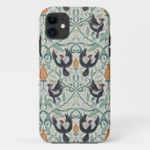 Patroon met ivoorsnavelspechten Case-Mate iPhone case (Achterkant)
