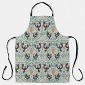 Patroon met ivoorsnavelspechten schort (Voorkant)