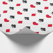 Patroon met kaartsleuven afspelen cadeaupapier (Hoek)