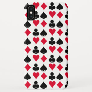 Patroon met kaartsymbolen afspelen Case-Mate iPhone case