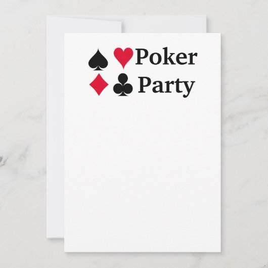 Patroon met kaartsymbolen afspelen kaart (Voorkant)