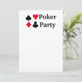 Patroon met kaartsymbolen afspelen kaart (Staand voorkant)