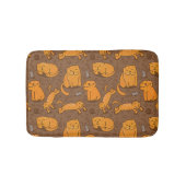 Patroon met katten badmat (Voorkant)