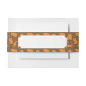 Patroon met katten uitnodigingen wikkel (Voorkant Voorbeeld)