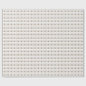 Patroon met kattenkoppen cadeaupapier (Vlak)